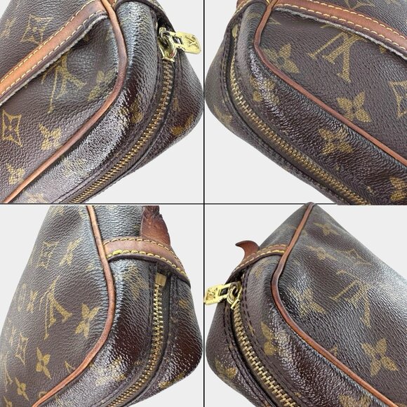 Authentic Vintag Louis Vuitton Compiegne Monogram Cosmetic Toiletry Bag/Pochette - Picture 8 of 13